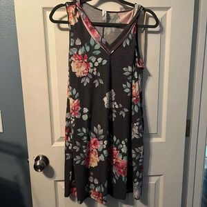 NWOT hooded dress